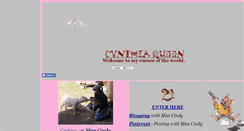 Desktop Screenshot of cynthiaqueen.com