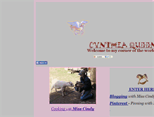 Tablet Screenshot of cynthiaqueen.com